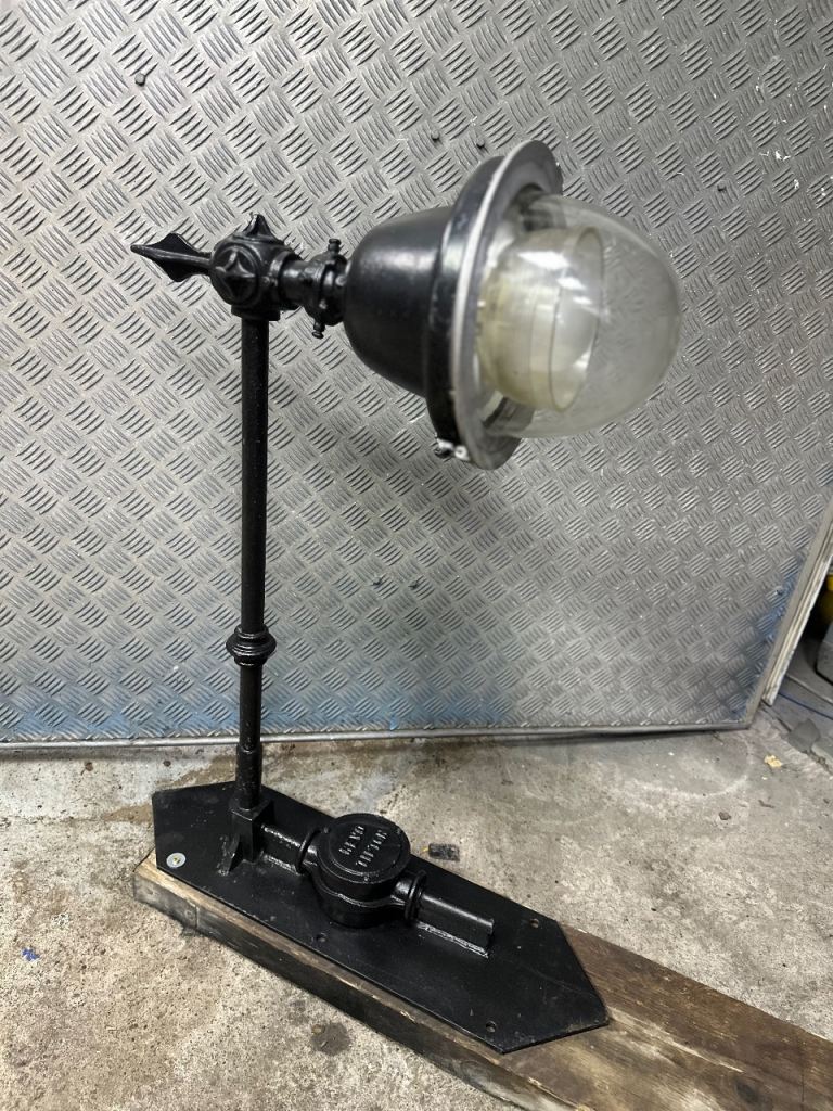 Revo tipton cast iron vintage light