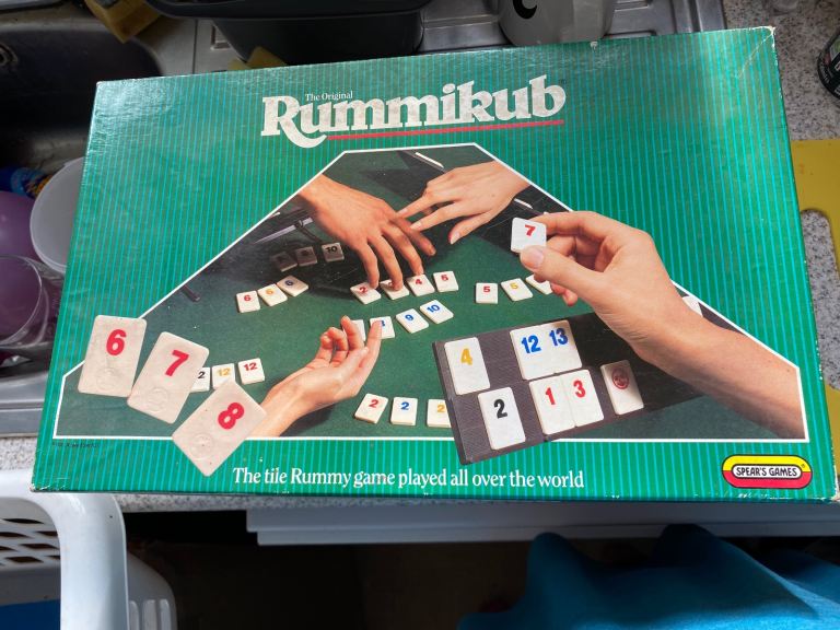 Original Rummikub Vintage Board Game 1988 Edition by Spears Games 100% Complete