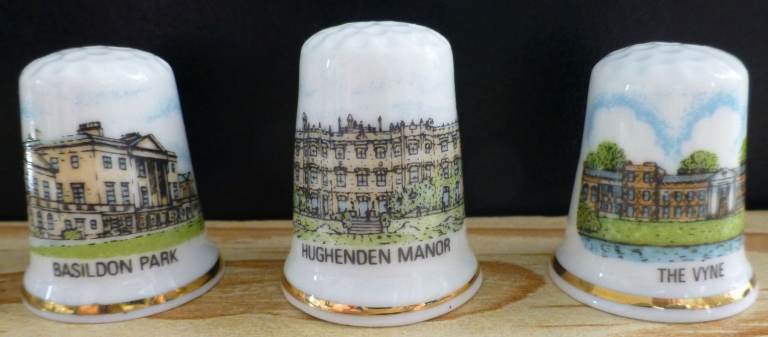 Three thimbles of National Trust Properties