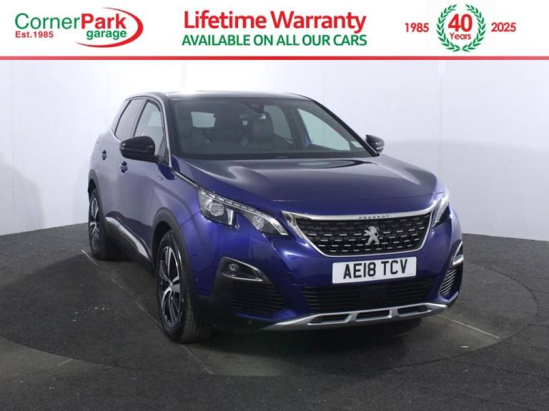 2018 Peugeot 3008 1.2 PureTech GT Line SUV 5dr Petrol Manual Euro 6 (s/s) (130 ps) HATCHBACK Petr...