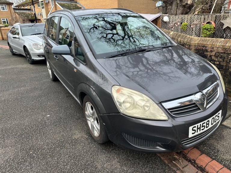 Vauxhall, ZAFIRA, MPV, 2009, Manual, 1598 (cc), 5 doors