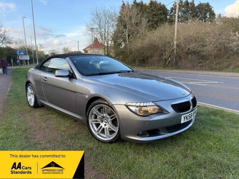 2008 BMW 6 Series 635d Sport 2dr Auto 10 SERVICE STAMPS  CONVERTIBLE Diesel Automatic