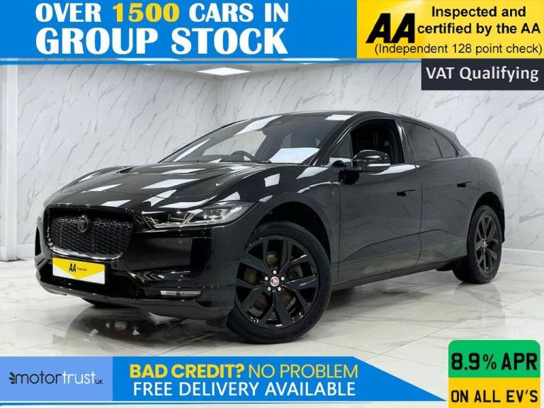 2022 Jaguar I-Pace 400 90kWh HSE Black SUV 5dr Electric Auto 4WD (400 ps) HATCHBACK ELECTRIC Auto...