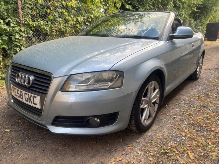 2008 Audi A3 1.9 TDI Sport 2dr CONVERTIBLE Diesel Manual