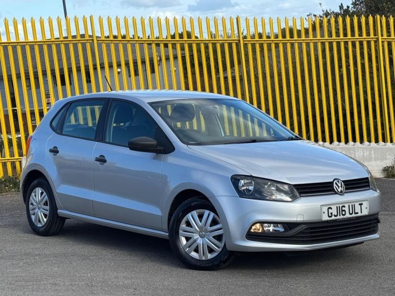 2016 Volkswagen Polo 1.0 BlueMotion Tech S Euro 6 (s/s) 5dr (A/C) HATCHBACK Petrol Manual