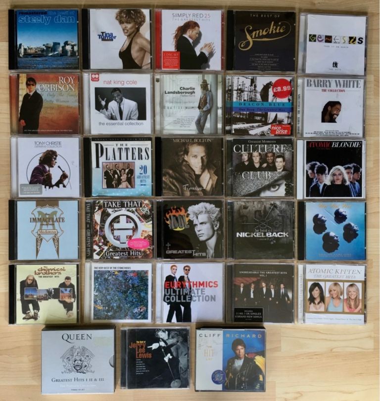33 x CD Job Lot Greatest Hits / Best Of CD's - See Description
