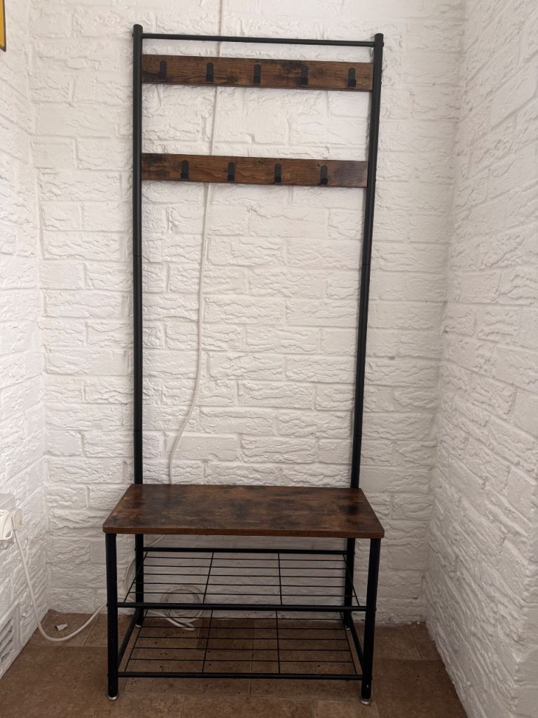 Coat & shoe rack