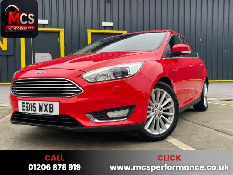 2015 Ford Focus 1.0T EcoBoost Titanium X Hatchback 5dr Petrol Manual Euro 6 (s/s) (125 ps) Hatchb...