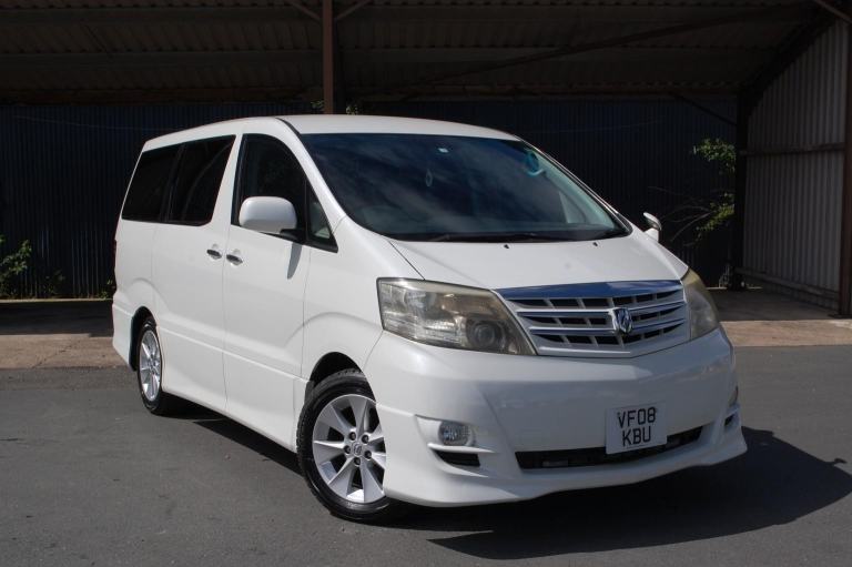 TOYOTA ALPHARD AS PLATINUM SELECTION 2 White Auto Petrol 2008