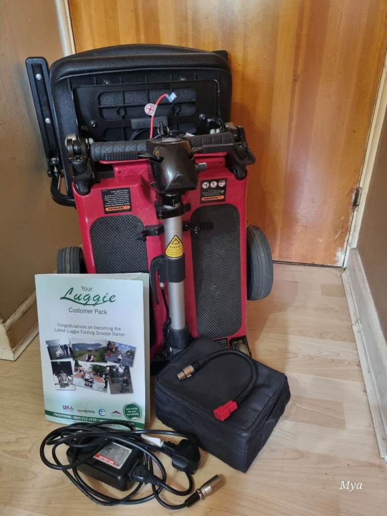 Luggi 3 wheeled mobility scooter