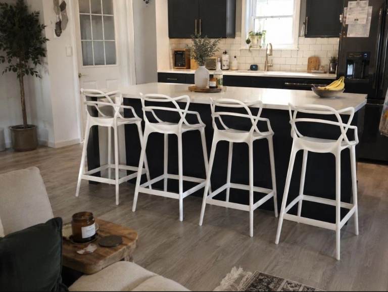 SET OF 4 PHILLIPE STARK KARTELL MASTERS STOOLS 