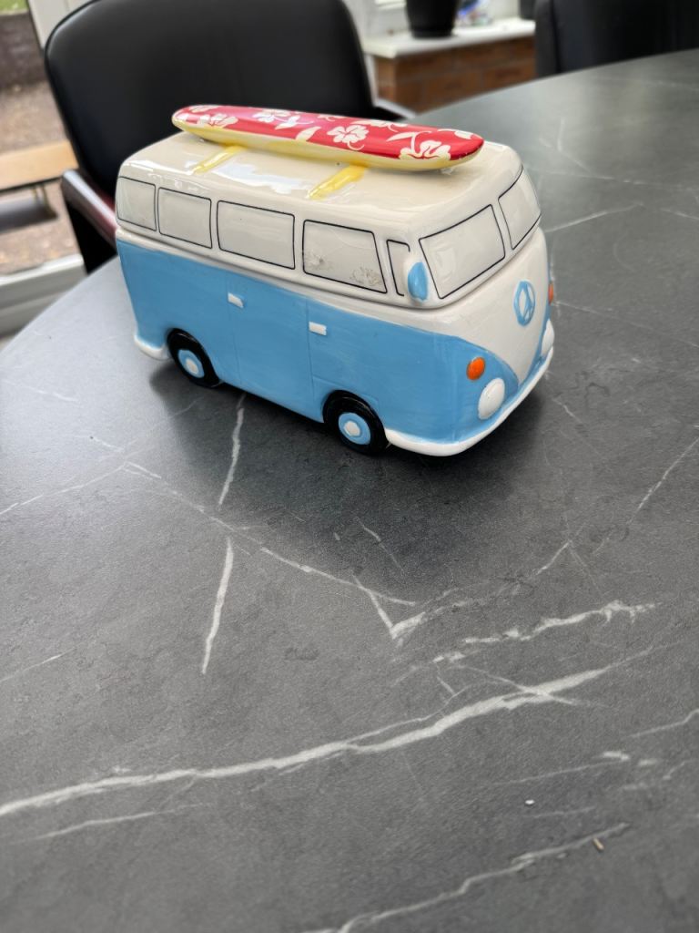VW Camper Van Cookie Jar - Grandma Wild's, Good Condition
