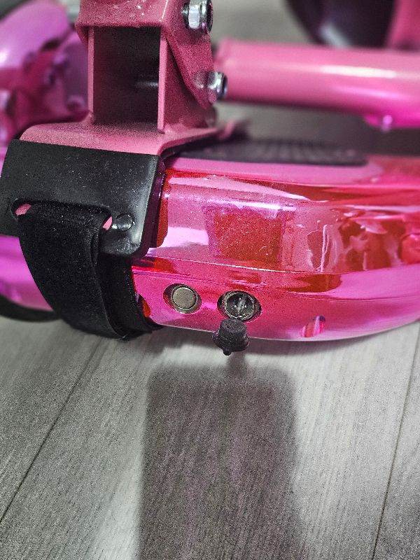 Pink Hoverboard Go Kart