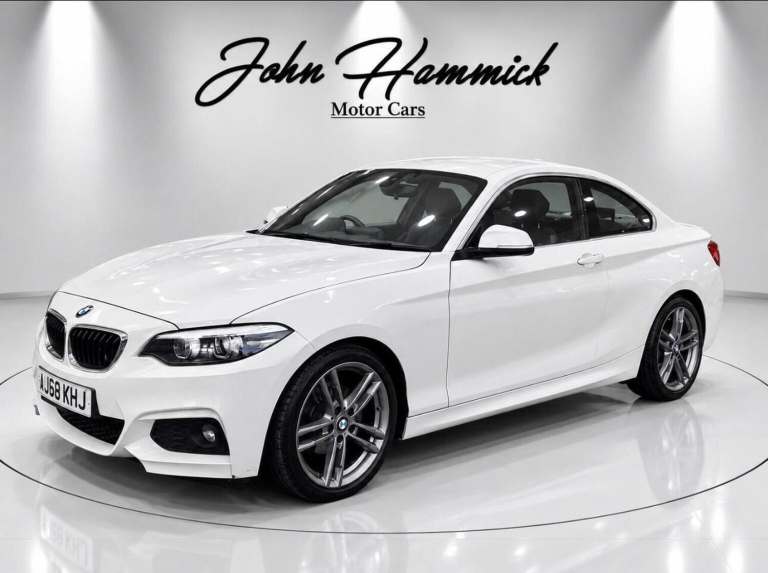 2018 BMW 2 Series 2.0 218d M Sport Auto Euro 6 (s/s) 2dr Coupe Diesel Automatic