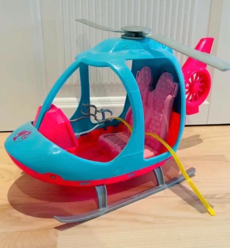 Barbie helicopter