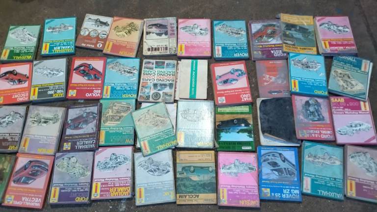 job lot haynes manual rover v8 vw scirocco ford fiesta p6 