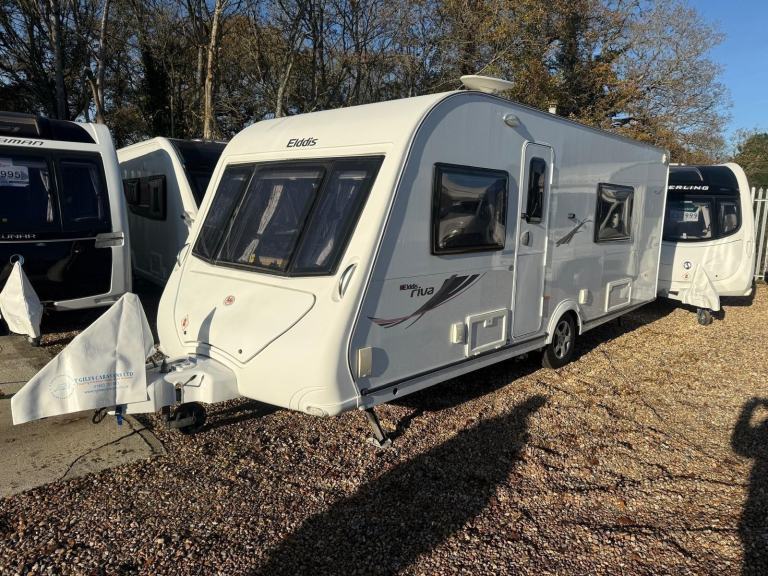 2011 Elddis Riva Fixed bed with end washroom