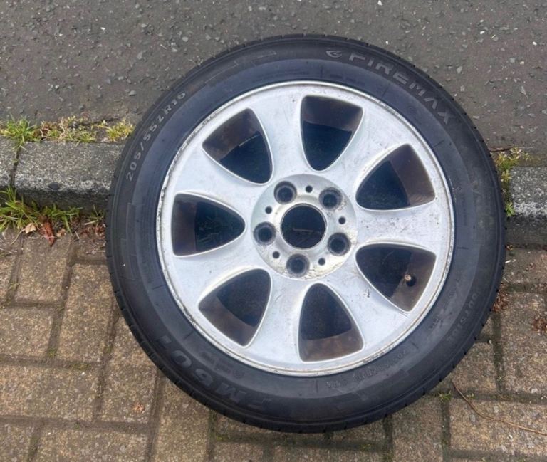 205/55 R 16 Spare alloy wheel, suit Bmw or Volkswagen. 5 stud