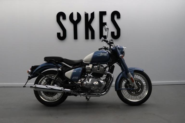 New 2026 Collour Royal Enfield Classic 650 - Bruntingthorpe Blue *Instore Now*