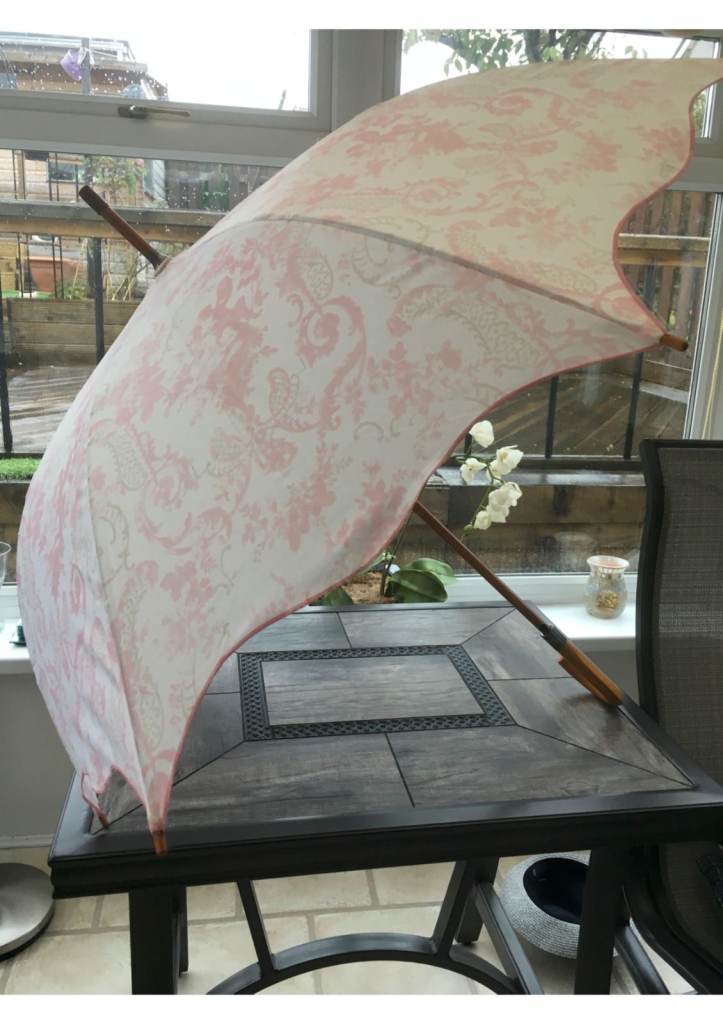 Umbrellas for sale, all Laura Ashley. Some are double umbrellas. Sell as job lot.