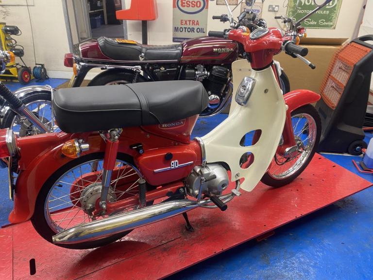 1977 Honda C90 Classic Vintage Rare Genuine UK Step Thru 