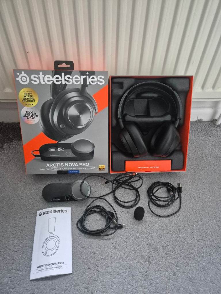 Steelseries arctis nova pro wired 