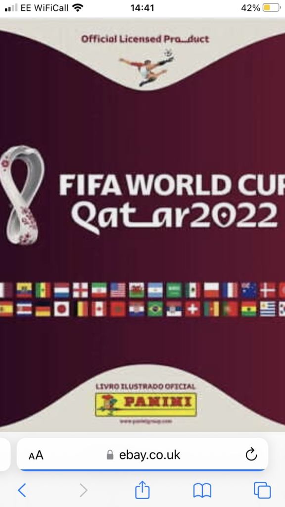 Panini FIFA World Cup Stickers 2022