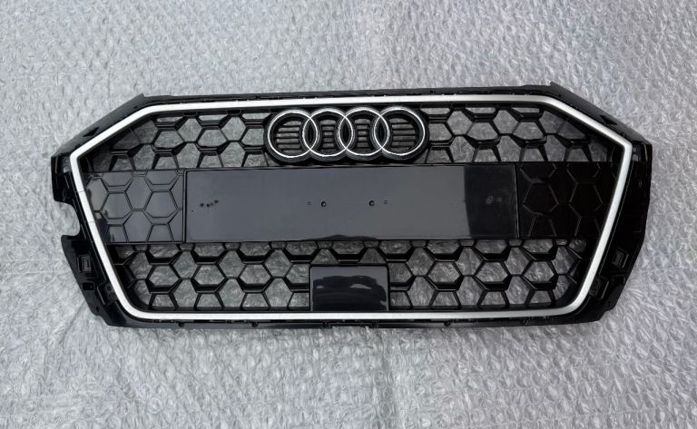 GENUINE AUDI A1 S LINE 2018-ON FRONT BUMPER MAIN GRILLE 82A853653B. 