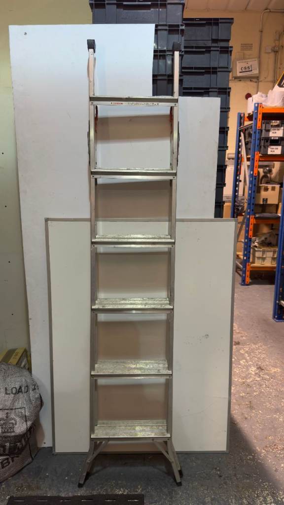 ABRU 10 Tread (10ft) 2 piece Aluminium Combination Ladder With Step Ladder and Stairwell Mode