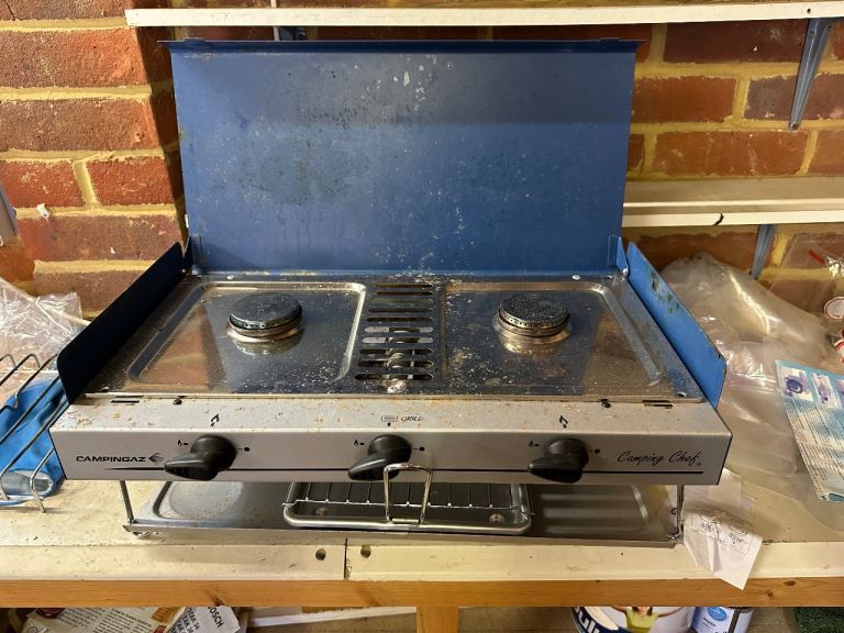 Campingaz Camping Chef Stove and Grill – Fair Condition