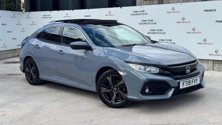 2019 Honda Civic 1.0 VTEC Turbo EX CVT Euro 6 (s/s) 5dr HATCHBACK Petrol Automatic
