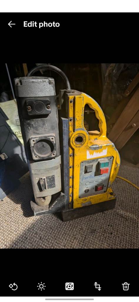 Powerbor Model Pb65 Electromagnetic Drill