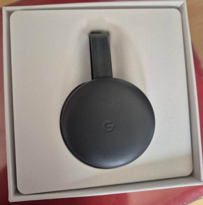Google Chromecast 3rd Gen HD Digital Media Streamer Charcoal