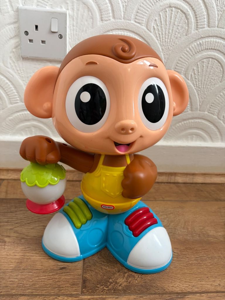 Little tikes dancing monkey toddler toy 