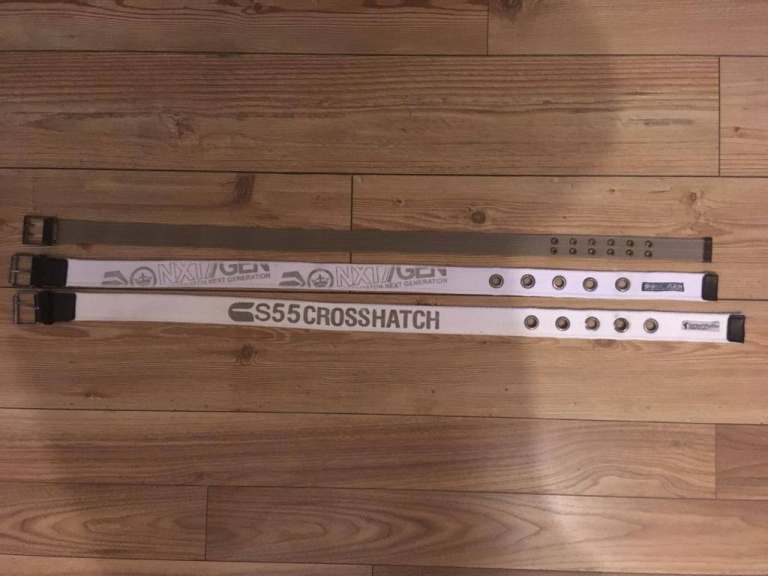 Next, S55CROSHATCH, NXT/GEN, R&L belt's