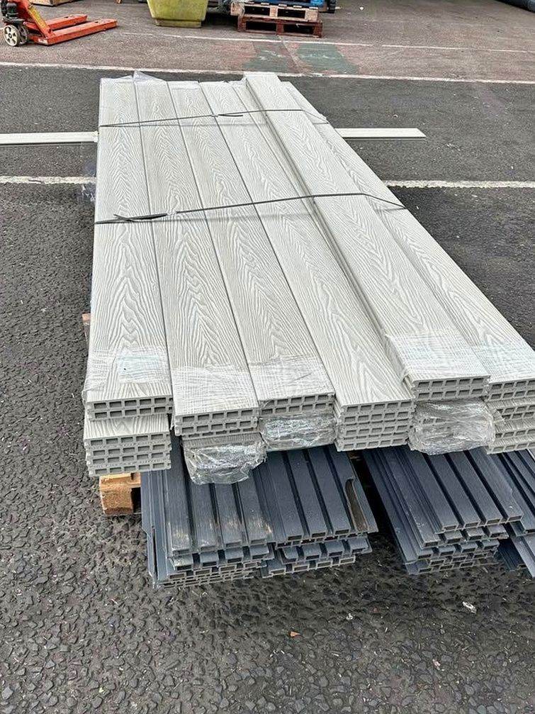 3.6m ASH Composite GREY Decking | Long-Lasting & Affordable, Stylish