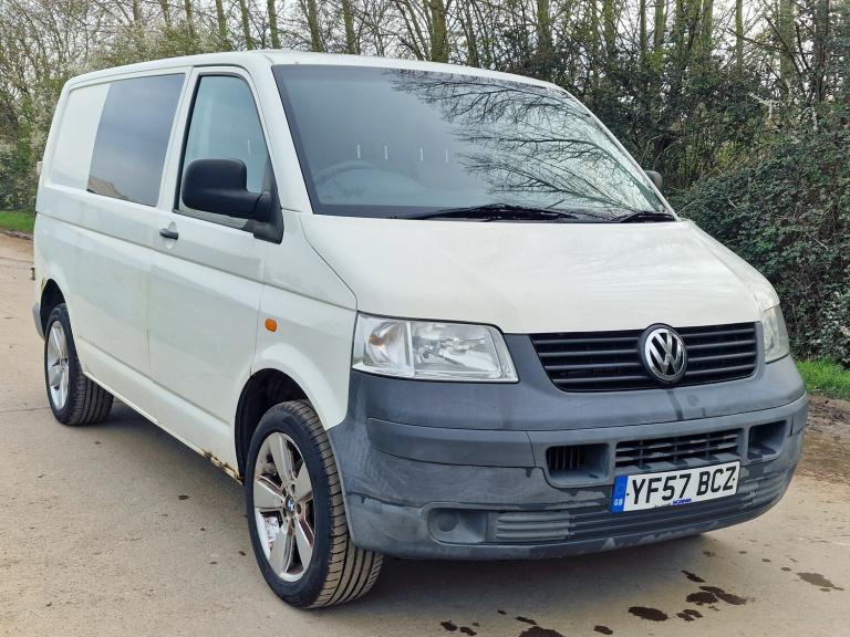2007 VW Volkswagen Transporter T30 102 TDI SWB 6 Seat Crew Cab  Drives Perfect