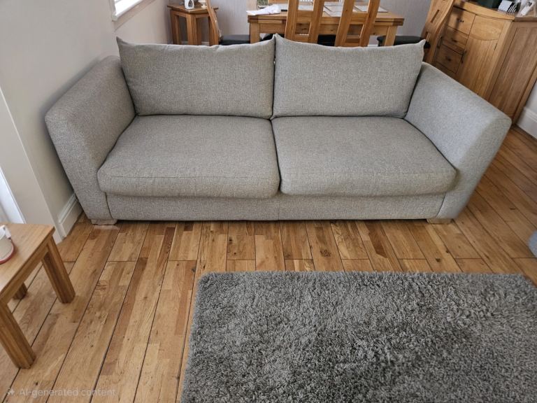 Gillies 4 seater sofa and swivel  chair 