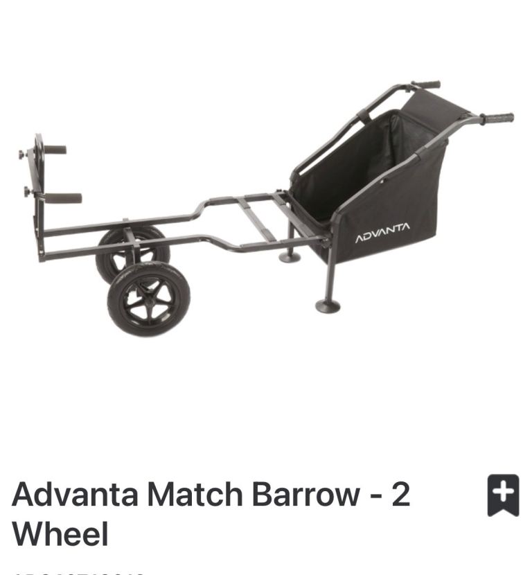 Advanta Match Barrow - 2 Wheel Fishing Trolley