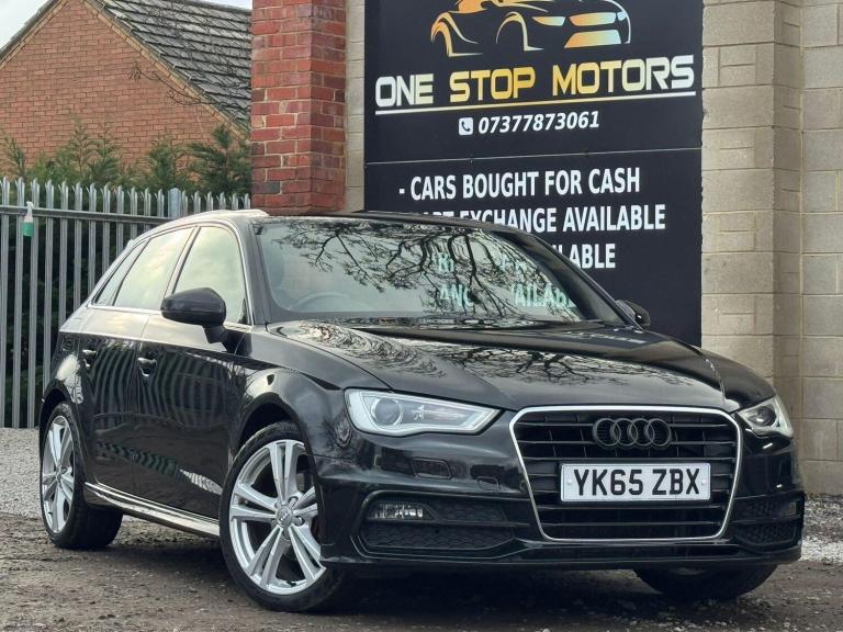 2015 Audi A3 1.6 TDI S line Sportback Euro 6 (s/s) 5dr HATCHBACK Diesel Manual