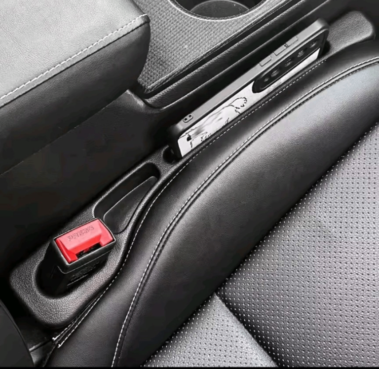 Car Seat Gap Filler Organizer | Universal Side Storage Plug | Stop Items Falling