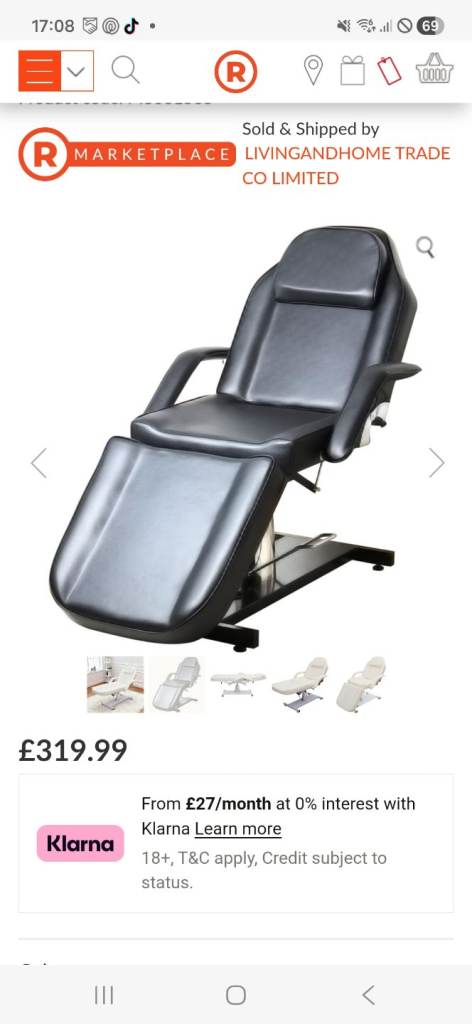 Beauty saloon chair 