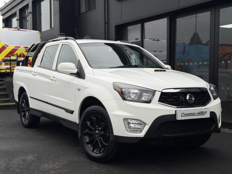 2017 SSANGYONG MUSSO EX Automatic 4WD 2.2 D 180BHP Towbar