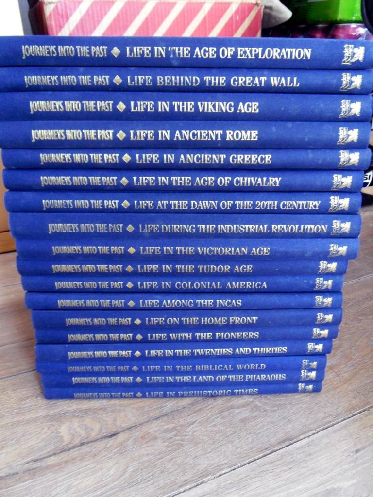 Journeys Into The Past Book Series – 18 Volumes, History
