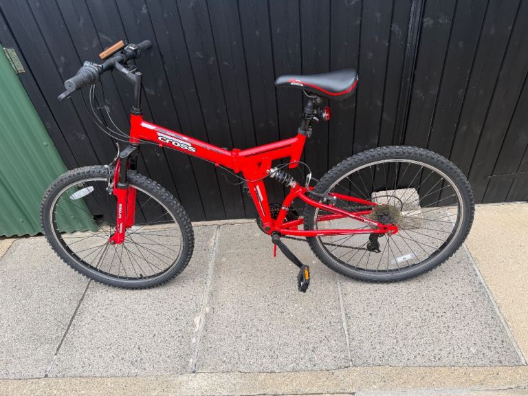 Unisex folding mountain bike 