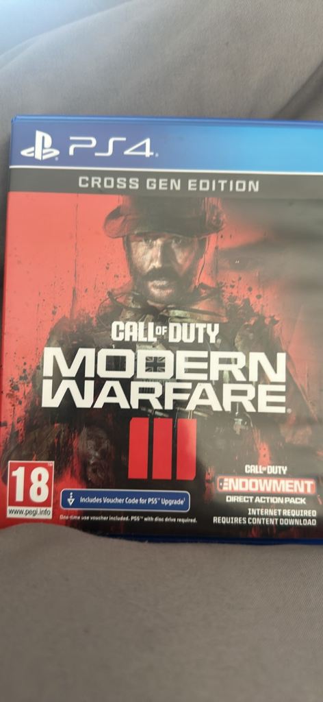 Call of Duty (COD) modern warfare 3 PS4