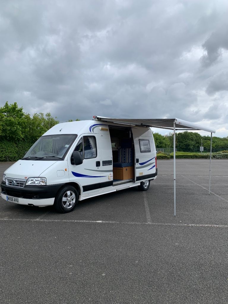 2006 Fiat trigano tribute 2 berth motorhome camper campervan low mileage 