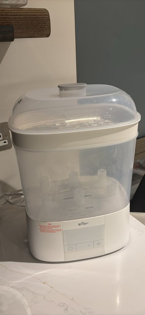 Bear baby bottle steriliser 