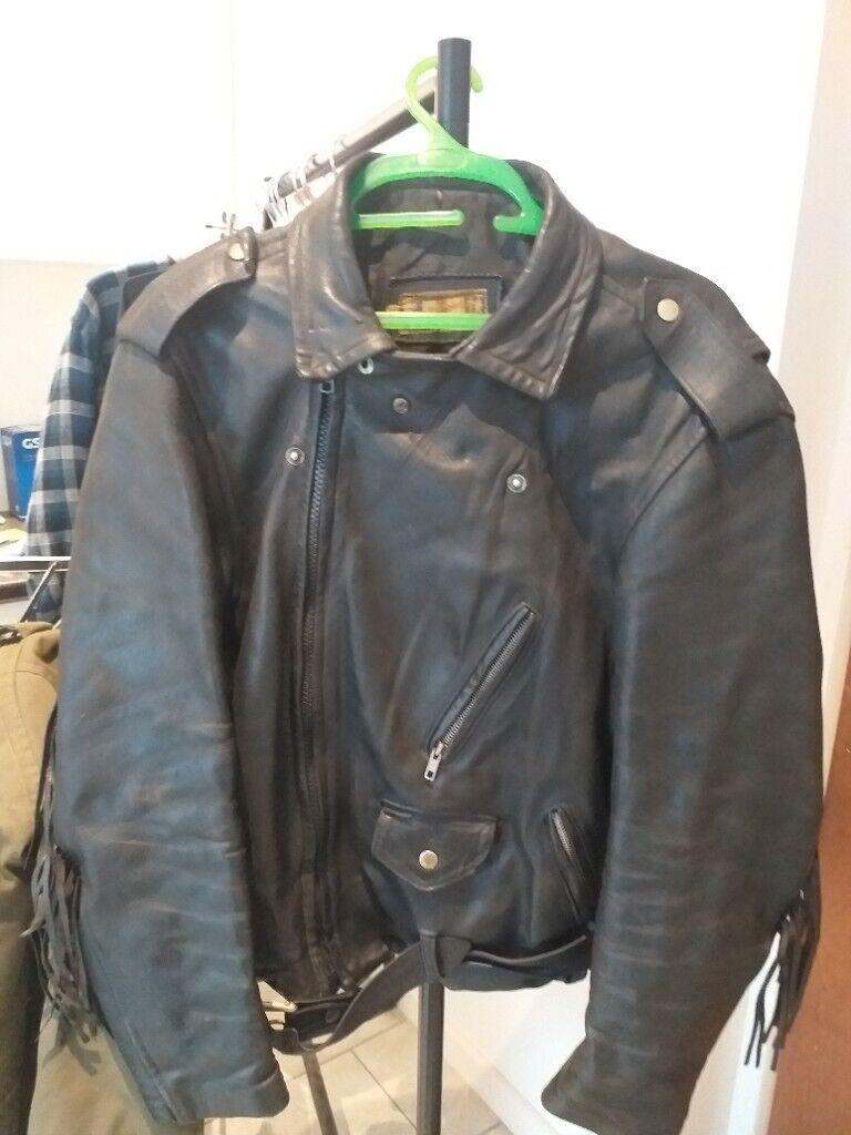 Vintage 70’s/80's Horseland biker/motorcycle/Brando leather jacket.