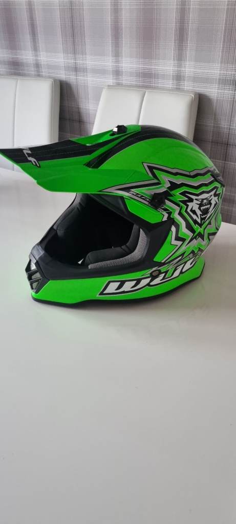 image for WULF Kids Motocross Helmet